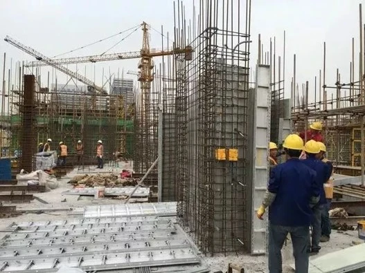 encofrado muro hormigon