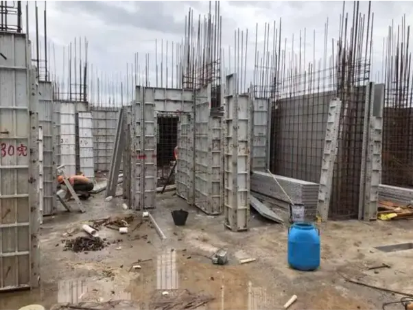 aluminium formwork construction