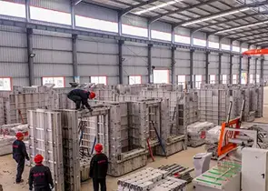 Inspección del encofrados hormigón  y encofrado instalaciones