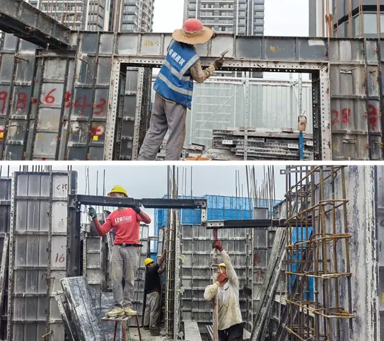 aluminium formwork set