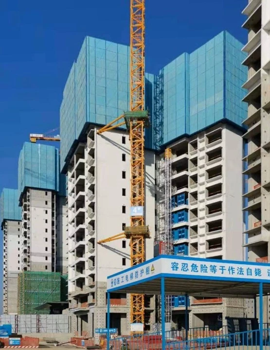 Aplicación de encofrados de hormigón en edificios de gran altura