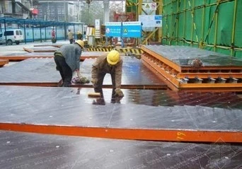 coffrage dalle béton en pente