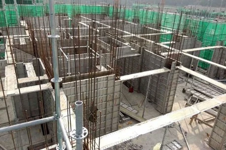 coffrage verticale mur