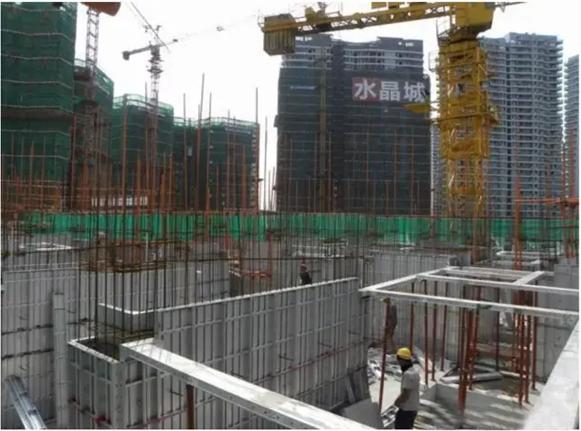 Vanke City Aluminium Concrete Formwork Hire Solution