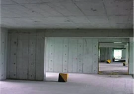 El efecto después de retirar los encofrados de aluminio