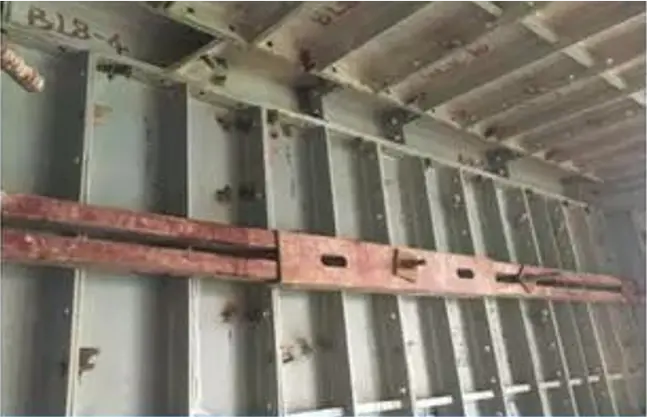 El encofrado de muros de concreto vertical se llega a la cima de una sola vez