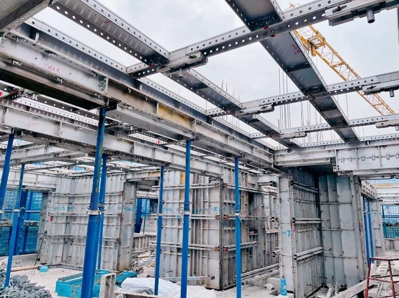 Ventajas y proyectos aplicables del encofrado construcción de aluminio