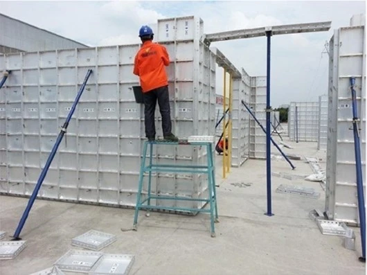 encofrado de aluminio para viviendas