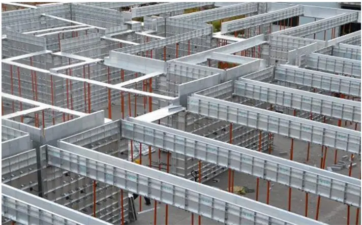 encofrado de aluminio para viviendas