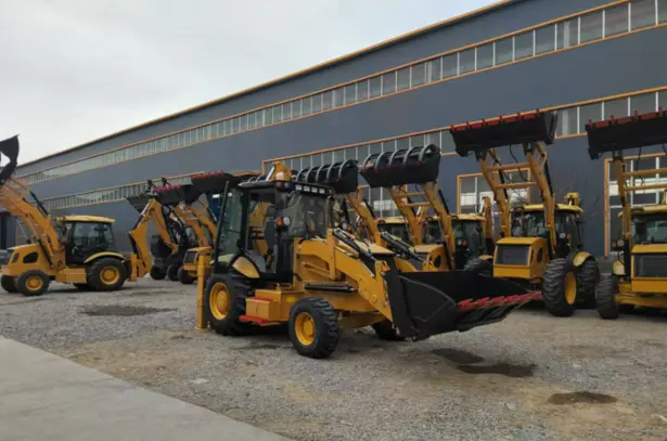 fotos de retroexcavadora