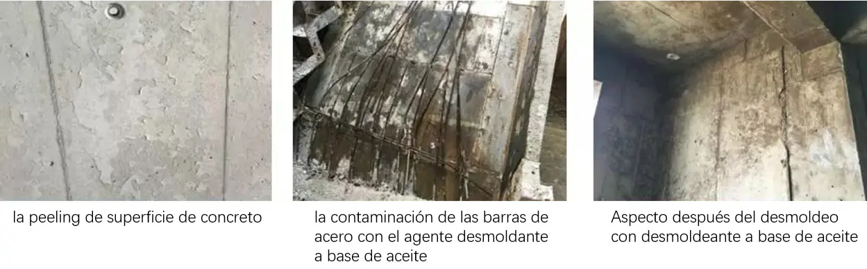 la peeling de superficie de concreto