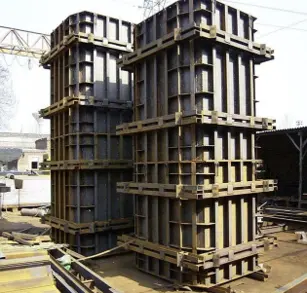 metal formwork for concrete columns