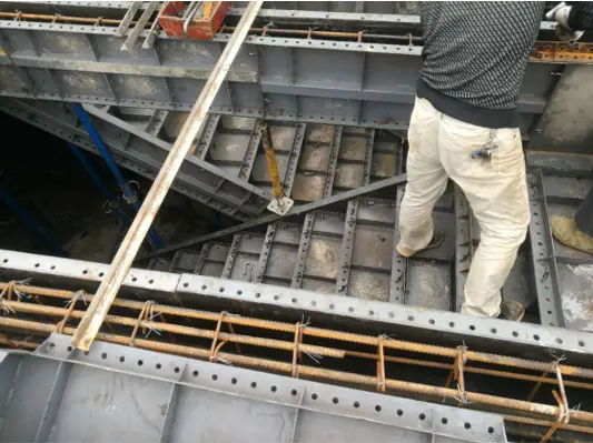 metal formwork stairs