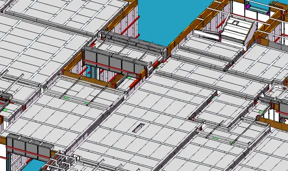 plan de coffrage plancher haut rdc