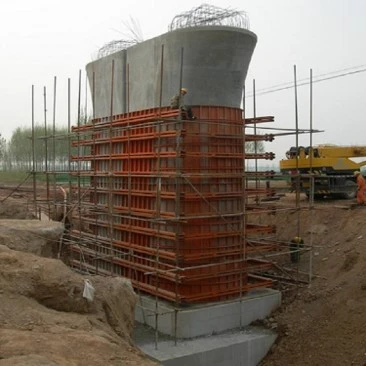 Steel formwork for concrete